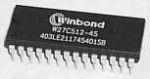 Микросхемы Winbond W27С512-45 для записи прошивок в ЭБУ Микас 5.4, GM, Январь 4, Bosch 154